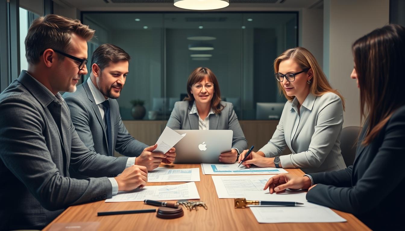 Coordination of property closing documents and timelines